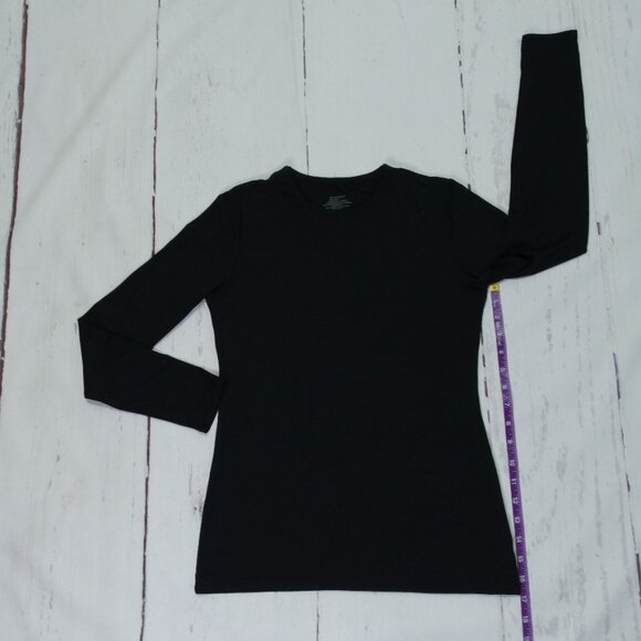 CUDDL DUDS Climate Right Black Long Sleeve Base Layer Shirt S - Picture 8 of 8